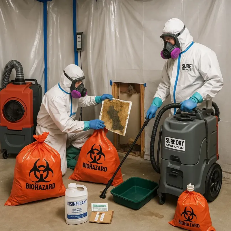 Contaminated Water Handling Protocols process in Evadale, TX