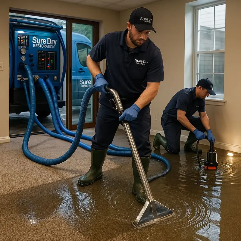 Water Extraction and Removal process in Evadale, TX